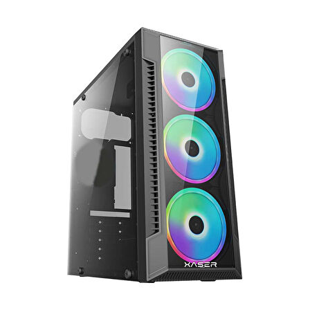 Xaser Xsr1182 Ryzen 5 5500 16GB Ram 512GB M.2 NVMe SSD 4GB GT740 Masaüstü Oyuncu Bilgisayarı