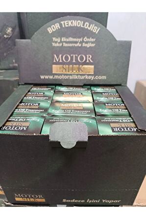 Motor Silk Bor Katkılı Motor Yağı Katkısı 250 ml X12 Adet (KOLİDE)