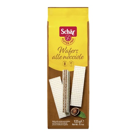 Schar Nocciola Wafers 125 G - 4 Adet