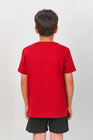 Galatasaray Orijinal 5 Yıldız Kırmızı Çocuk T-Shirt