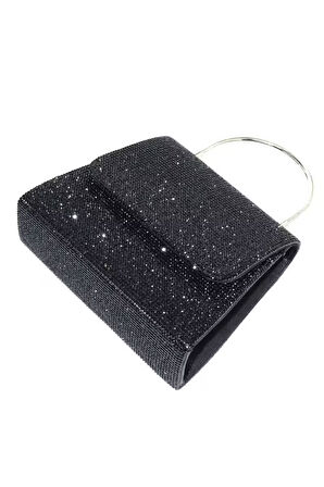 Siyah Taşlı Abiye çanta. Siyah Kadın Abiye Çanta. Siyah Abiye Çanta. Davet Gece Clutch Çanta.