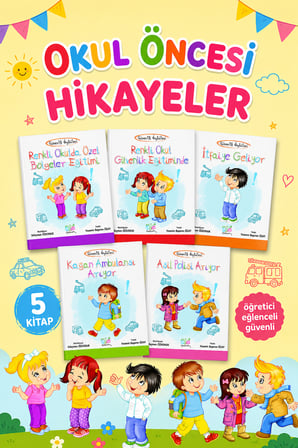 Okul Öncesi Eğitici Öyküler (5 Kitap)