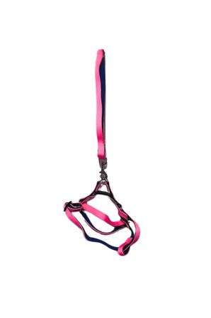 Kedi Köpek Göğüs Tasması Neon Pembe
