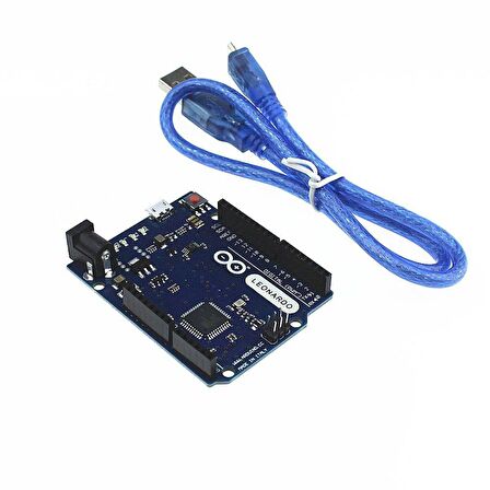 Arduino Leonardo R3 Klon (Micro USB Kablo Dahil)