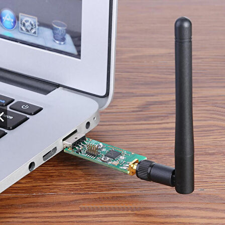 Cc2531 Usb Dongle + Anten 2.4ghz Zigbee Wifi Bluetooth Kablosuz Data Yakalayıcı