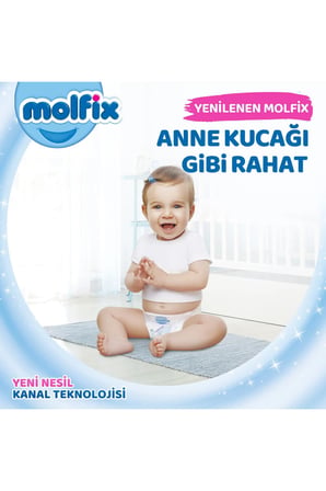 Molfix Bebek Bezi 7 Beden XXL Hiper Ekonomi Paketi 96 Adet