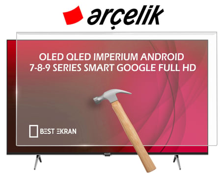 ARÇELİK A1265CAI  Tv Ekran Koruyucu - Arçelik 65" inç 164cm 165 Ekran 12 serisi Oled Koruyucu A 1265 C AI