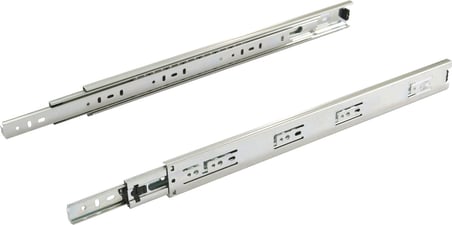 Häfele Bilyalı Ray, HÄFELE BALL43, Ray Yüksekliği: 43 mm, Tam Açılım - 447 mm, Galvaniz (1 Çift)