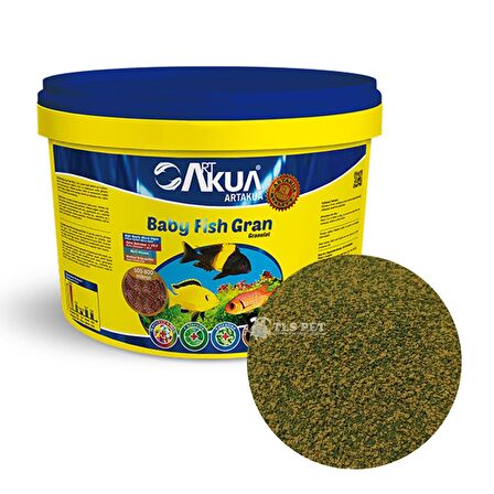 Artakua Baby Fish Gran Yavru Balık Yemi 250 Gram (Açık)