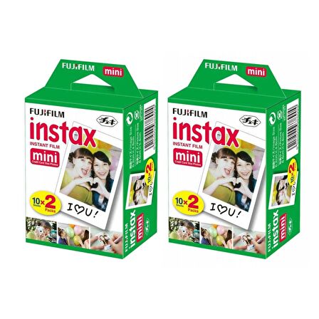 Instax mini 20'li Film 4'lü Set 80 Poz