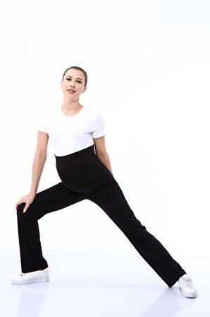 IŞŞIL 4398-PAMUK SPOR EŞOFMAN ALT Siyah-S