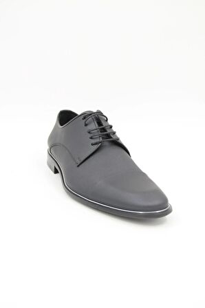 Libero L2474 Erkek Mat Rugan Baskılı Ayakkabı - Siyah