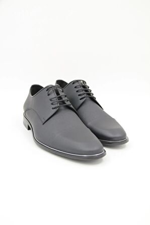 Libero L2474 Erkek Mat Rugan Baskılı Ayakkabı - Siyah