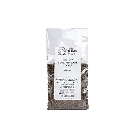 Isırgan Tohumu Tane 100 Gr