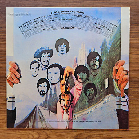 Blood, Sweat And Tears – Blood, Sweat And Tears 33'lük LP PLAK