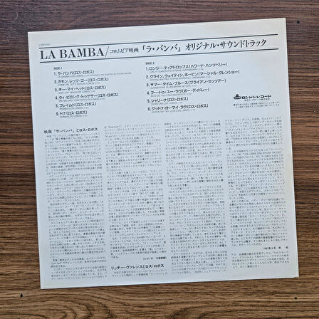 La Bamba Original Motion Picture Soundtrack 33'lük LP PLAK