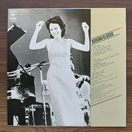 Kimiko Kasai With Cedar Walton Trio – Kimiko Is Here 33'lük LP PLAK