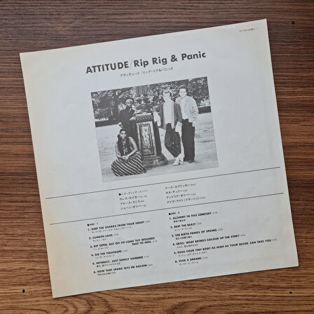 Rip Rig + Panic – Attitude 33'lük LP PLAK