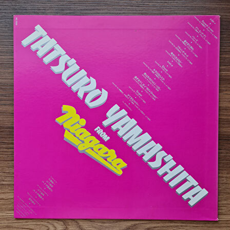 Tatsuro Yamashita From Niagara 33'lük LP PLAK