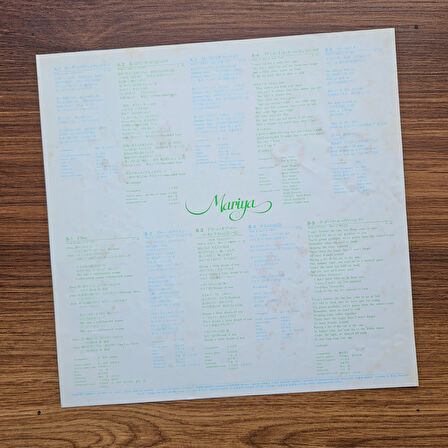 Mariya Takeuchi – University Street 33'lük LP PLAK