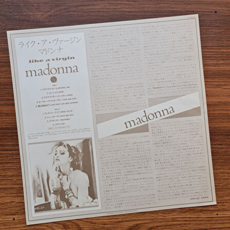 Madonna - Like A Virgin 33'lük LP PLAK