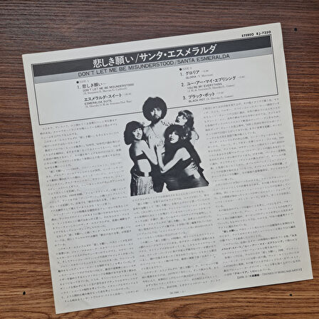 Santa Esmeralda – Don't Let Me Be Misunderstood 33'lük LP PLAK