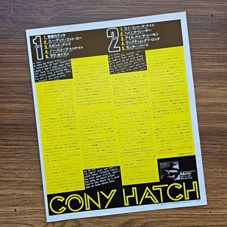 Coney Hatch – Coney Hatch 33'lük LP PLAK