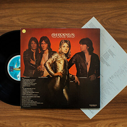 Suzi Quatro - Quatro 33'lük LP PLAK