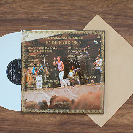 Rolling Stones - Hyde Park 1969 33'lük LP PLAK