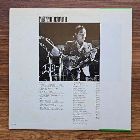 Masayoshi Takanaka – Masayoshi Takanaka II 33'lük LP PLAK