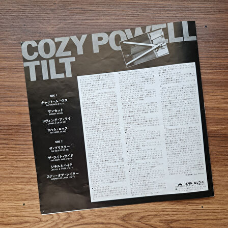 Cozy Powell – Tilt 33'lük LP PLAK