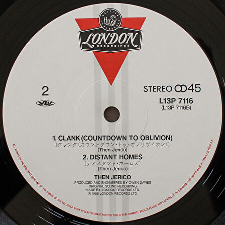 Then Jerico – Muscle Deep 33'lük LP PLAK