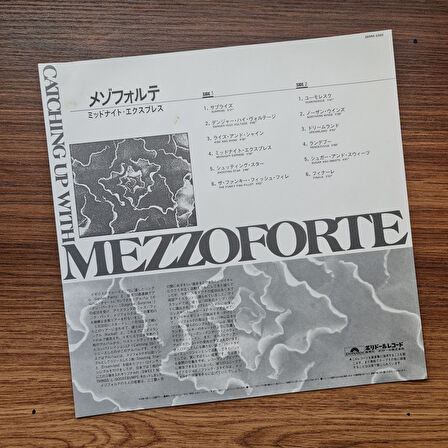 Mezzoforte – Catching Up With Mezzoforte (Early Recordings) 33'lük LP PLAK