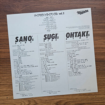 Niagara Triangle – Niagara Triangle Vol.2 33'lük LP PLAK