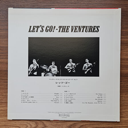 The Ventures – Let's Go! 33'lük LP PLAK