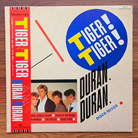 Duran Duran – Tiger! Tiger! 33'lük LP PLAK