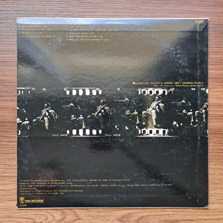 Sleepy John Estes, Hammie Nickson* – Blues Live! Sleepy & Hammie Meet Japanese P 33'lük LP PLAK