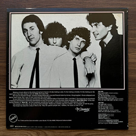 The Knack – But The Little Girls Understand 33'lük LP PLAK