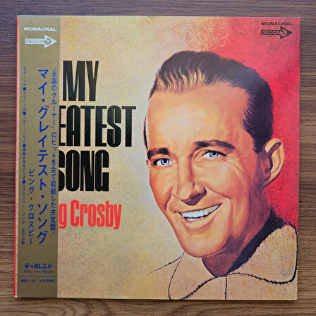 Bing Crosby – My Greatest Song 33'lük LP PLAK