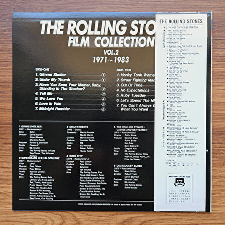 The Rolling Stones – Film Collection Vol.2 1971~1983 33'lük LP PLAK