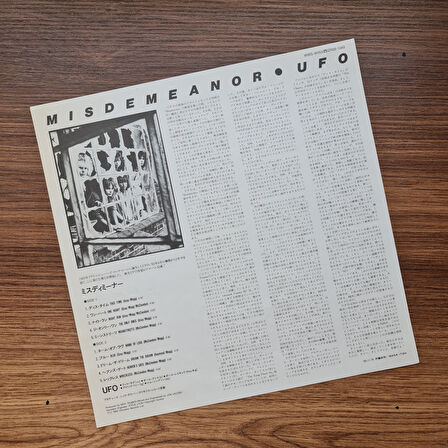 UFO – Misdemeanor 33'lük LP PLAK