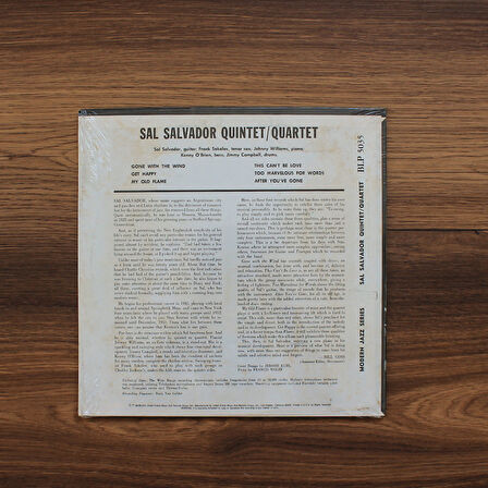 Sal Salvador Quintet - Sal Salvador Quintet (10'' Plak)