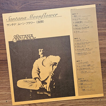 Santana – Moonflower 33'lük LP PLAK