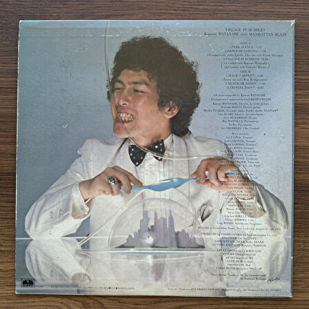 Kazumi Watanabe With Manhattan Blaze – Village In Bubbles 33'lük LP PLAK