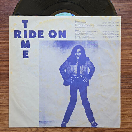 Tatsuro Yamashita - Ride On Time 33'lük LP PLAK