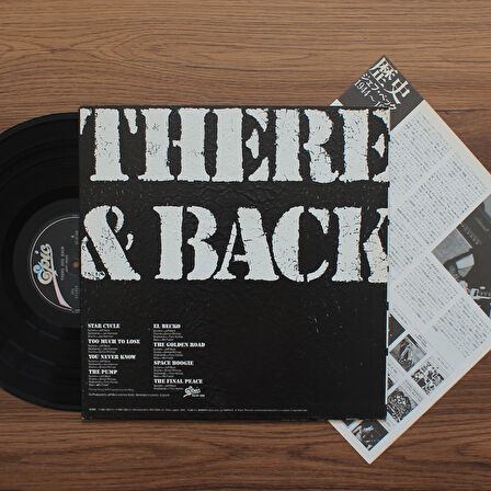 Jeff Beck - There & Back 33'lük LP PLAK