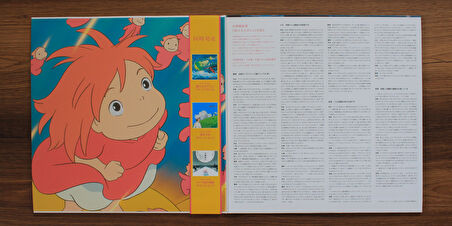 Joe Hisaishi - Ponyo 33'lük LP PLAK