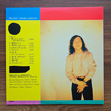 Tatsuro Yamashita - Melodies 33'lük LP PLAK