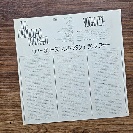 The Manhattan Transfer – Vocalese 33'lük LP PLAK