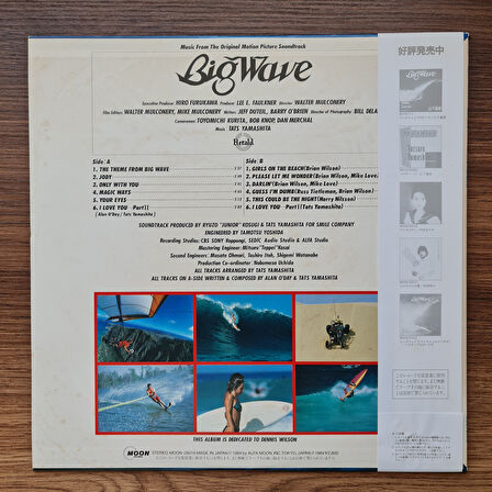 Tatsuro Yamashita - Big Wave 33'lük LP PLAK